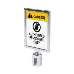 Ramka A4 do słupka odgradzającego Economy