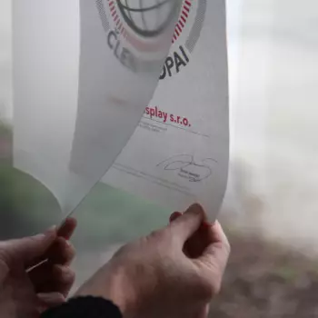 Samoprzylepna kieszeń na plakat