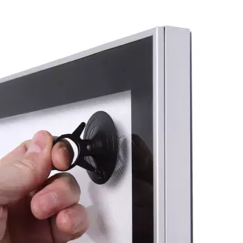 Dwustronna magnetyczna rama podświetlana LED