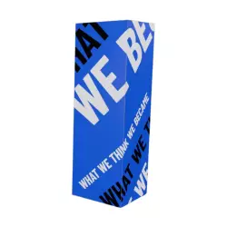 Wieża tekstylna, podświetlana Kolumna 80x250