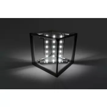 Podświetlana kostka reklamowa 50x50x50