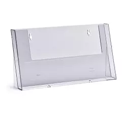 Kieszeń akrylowa na ulotki poziome A4