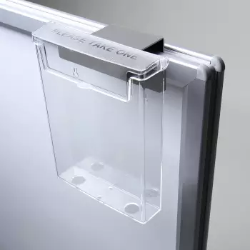 Zewnętrzna kieszeń na ulotki A5