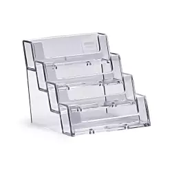 Stojak na wizytówki 4 poziomy