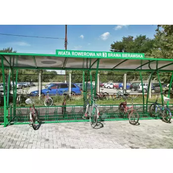 Wiata rowerowa MUNDIAL 24-miejscowa