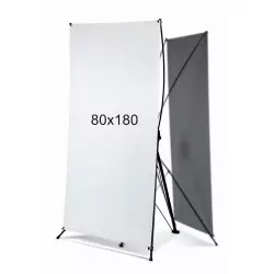 Wydruk do X-bannera 80x180